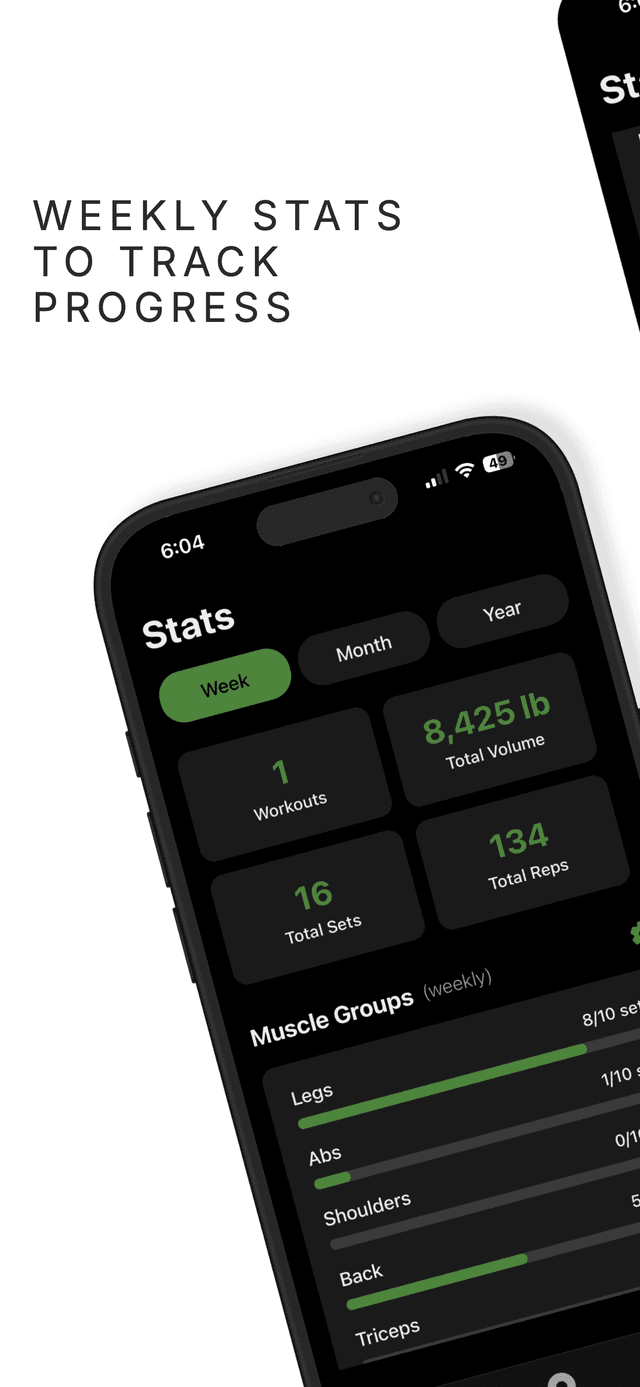 Echo Trainer Weekly Stats